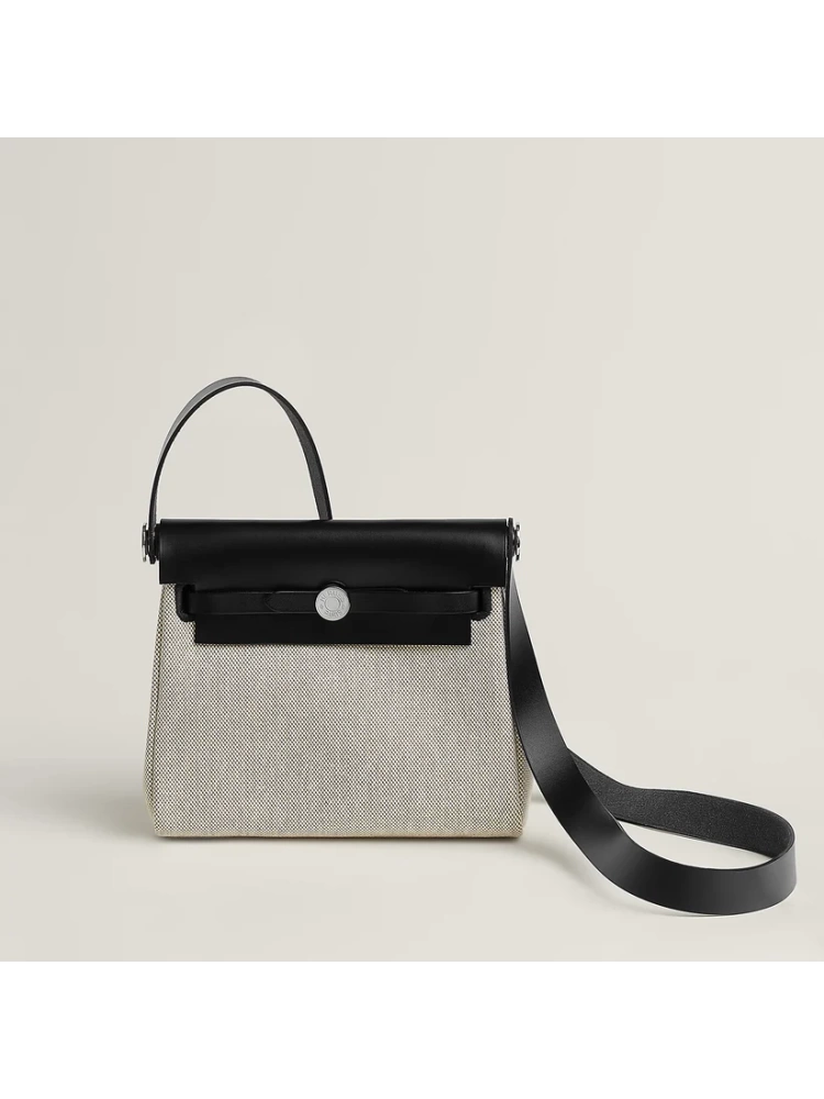 MINI HERBAG Ecru/Amande/Black PHW