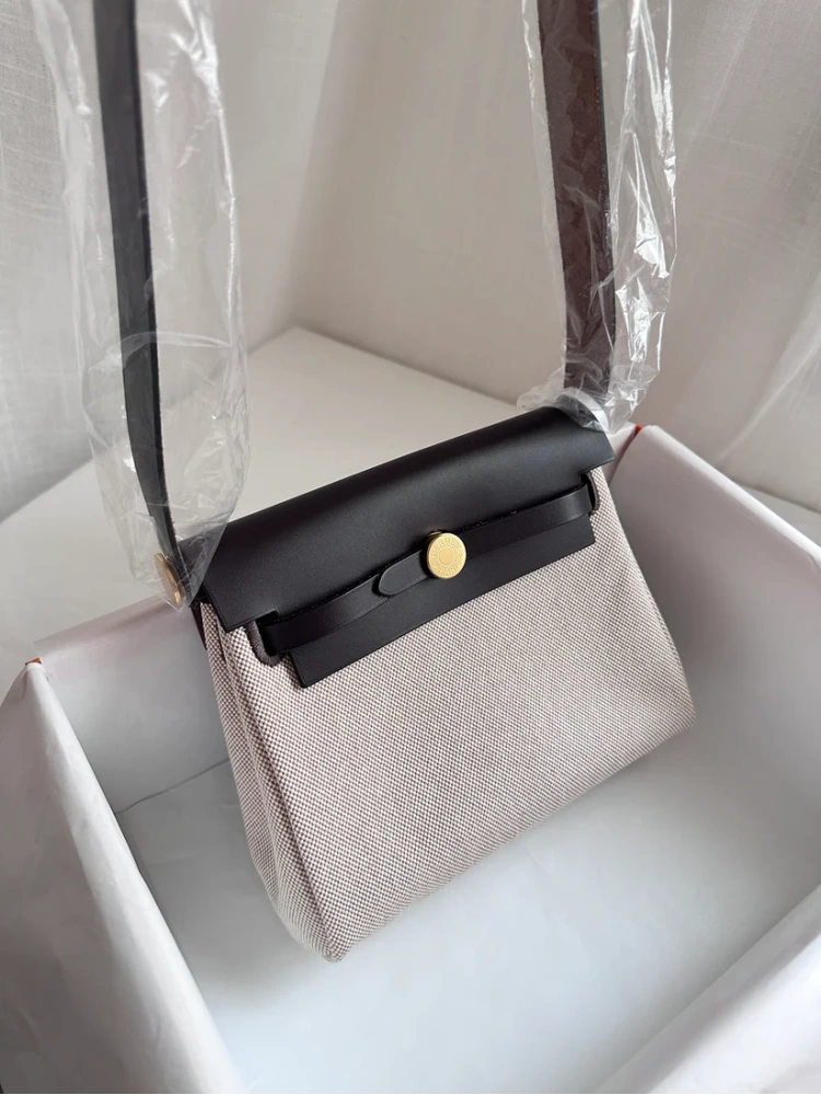 MINI HERBAG Ecru/Beige/Ebene GHW