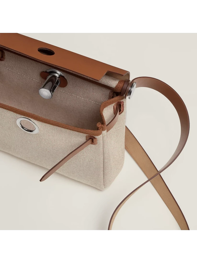 MINI HERBAG Ecru/Beige/Fauve PHW