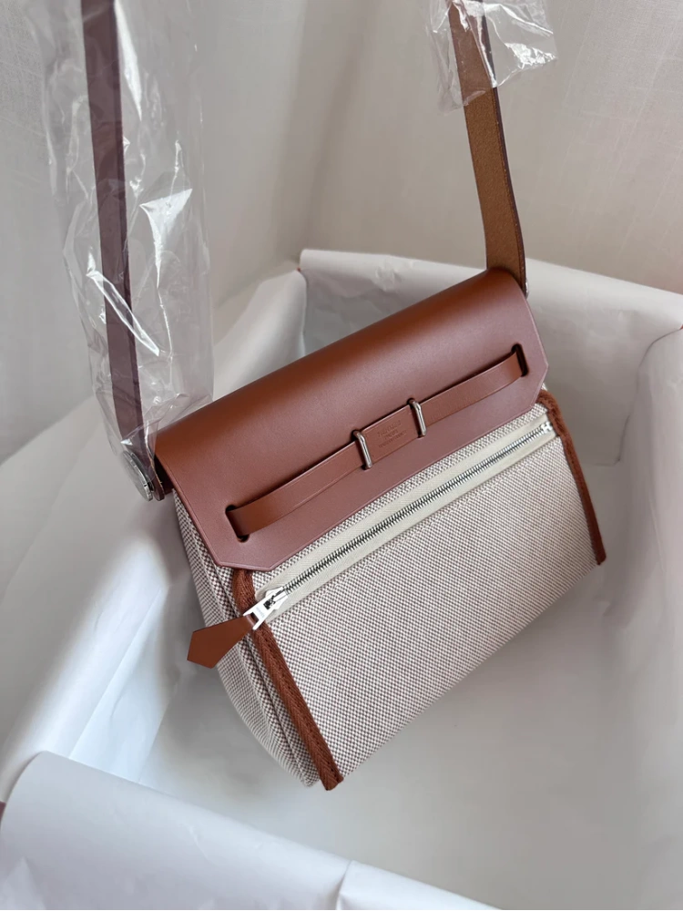 MINI HERBAG Ecru/Beige/Fauve PHW