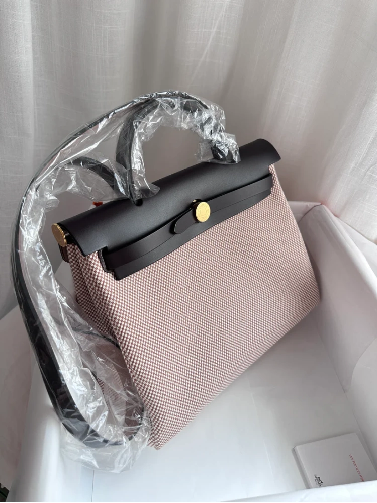 HERBAG 31 Ecru/Beige/Ebene GHW